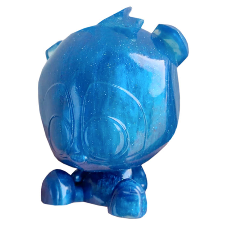 Sad Panda Resin Blueberry by 7Sketches