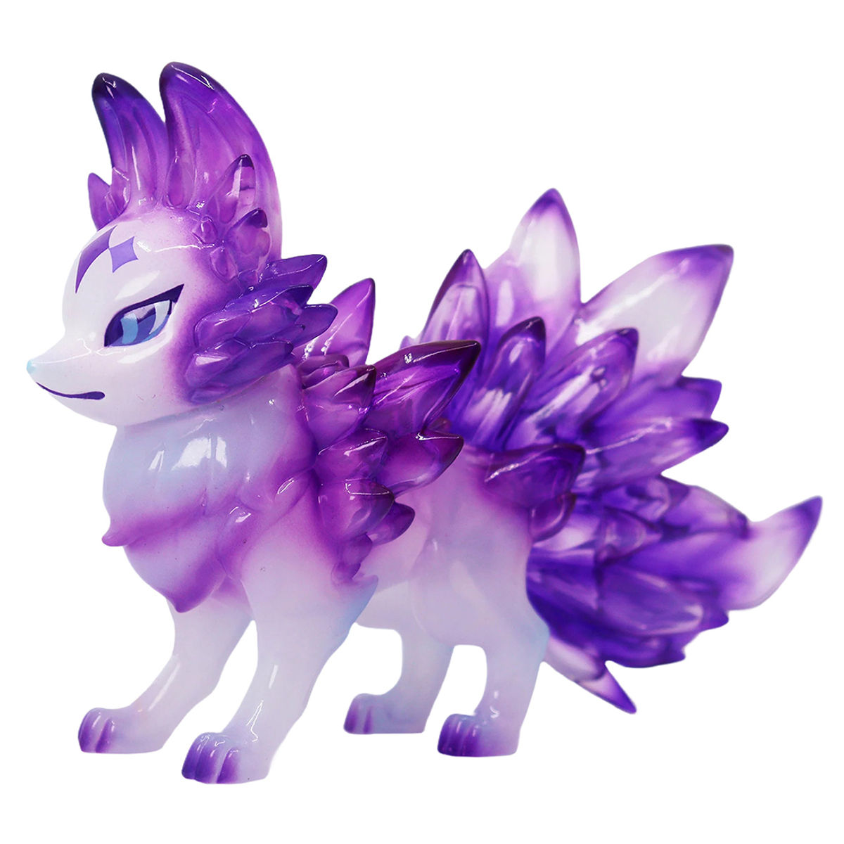 Amethyst Crystal Fox Genko