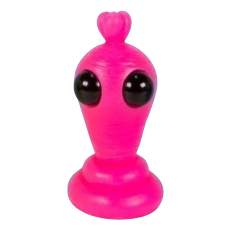 Pink UV Rute the Carrot by Leftover Toys (Johnny Dean)