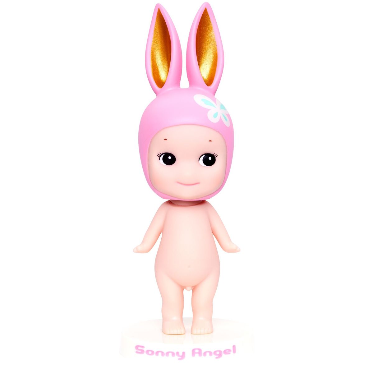 Bobbing Head -Butterfly- : Rabbit Pink