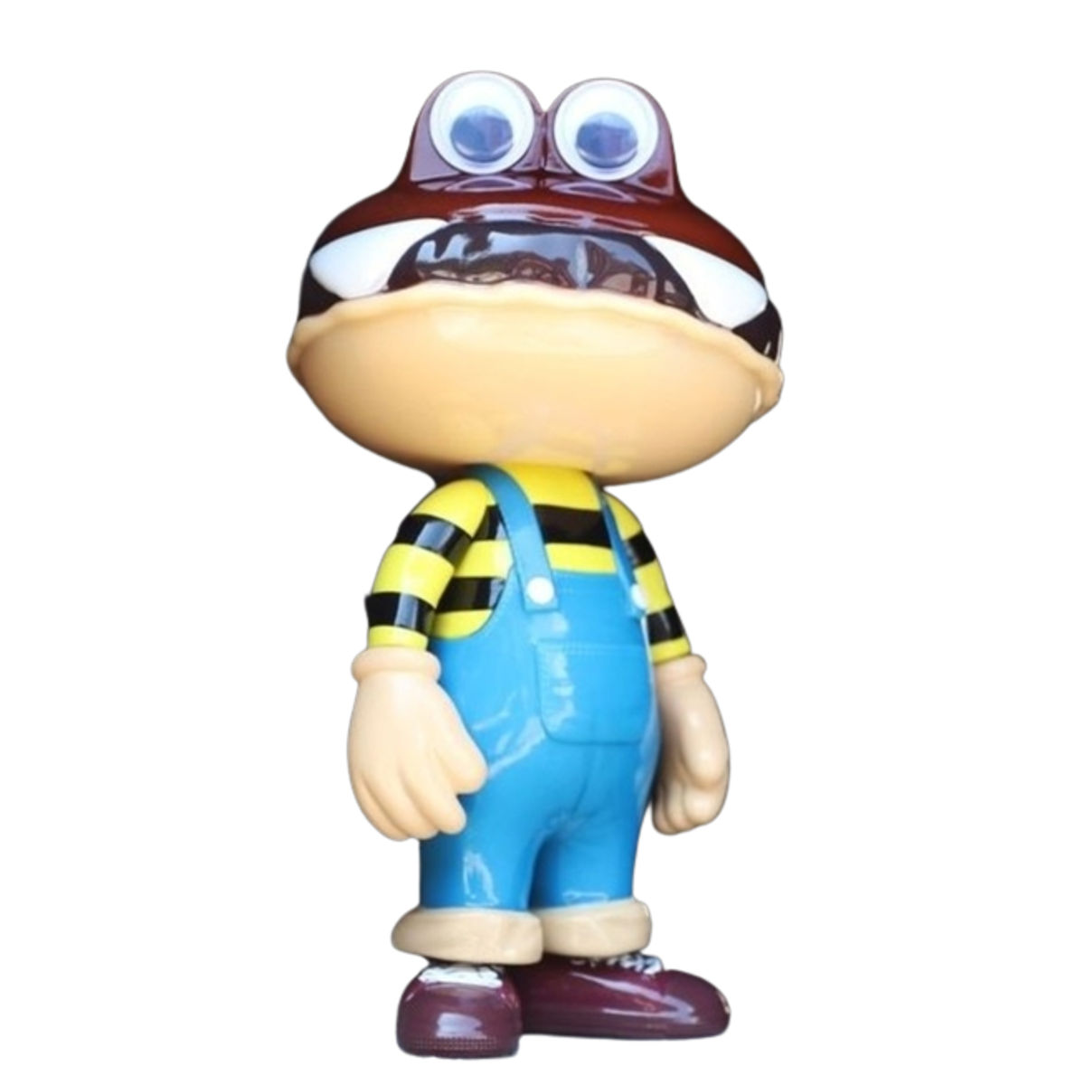 Blue with Stripes Burger-Kun