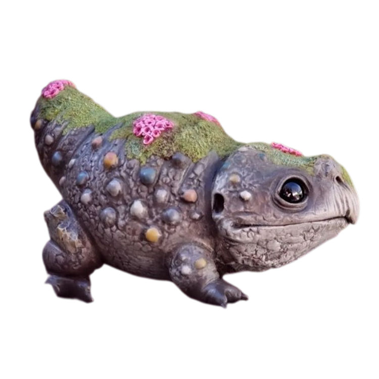 Stella the Mossy Stone Borg by Jennifer Sloan (Clayworks by Jen)