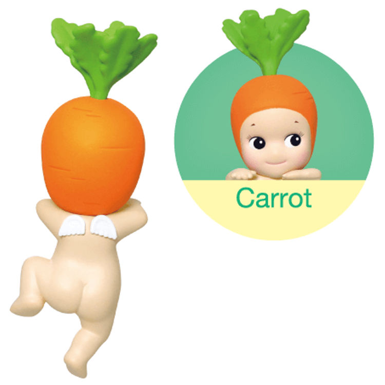 Sonny Angel HIPPERS : Harvest Series - Carrot by Toru Soeya