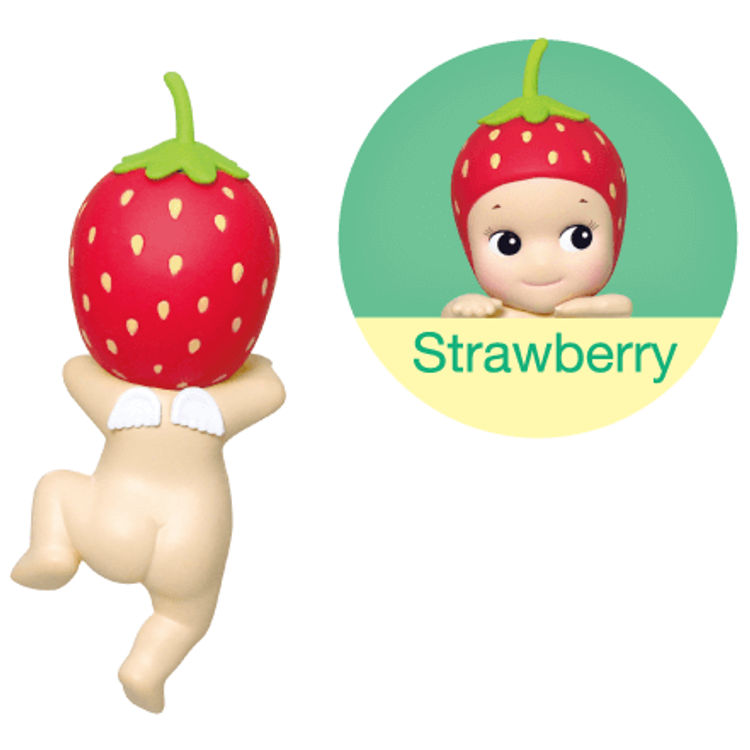 Sonny Angel HIPPERS : Harvest Series - Strawberry by Toru Soeya