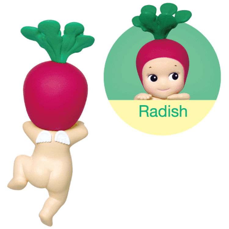 Sonny Angel HIPPERS : Harvest Series - Radish by Toru Soeya