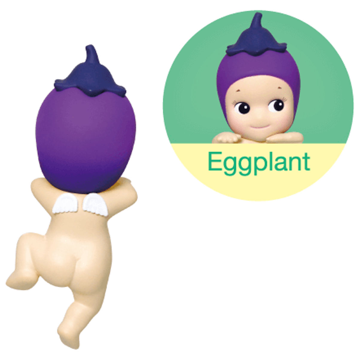 Sonny Angel HIPPERS : Harvest Series - Eggplant