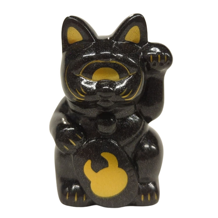 Black Gold Fortune Cat Uamou by Real X Head (Mori Katsura)