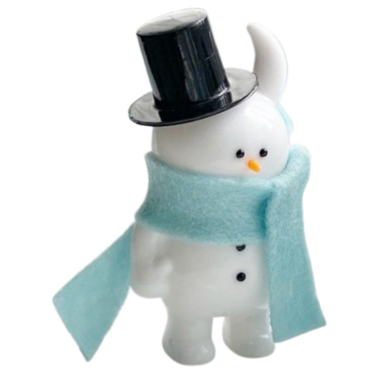Turquoise Scarf Uamou Snowman (ToyCon UK : 2023) by Uamou (Ayako Takagi)