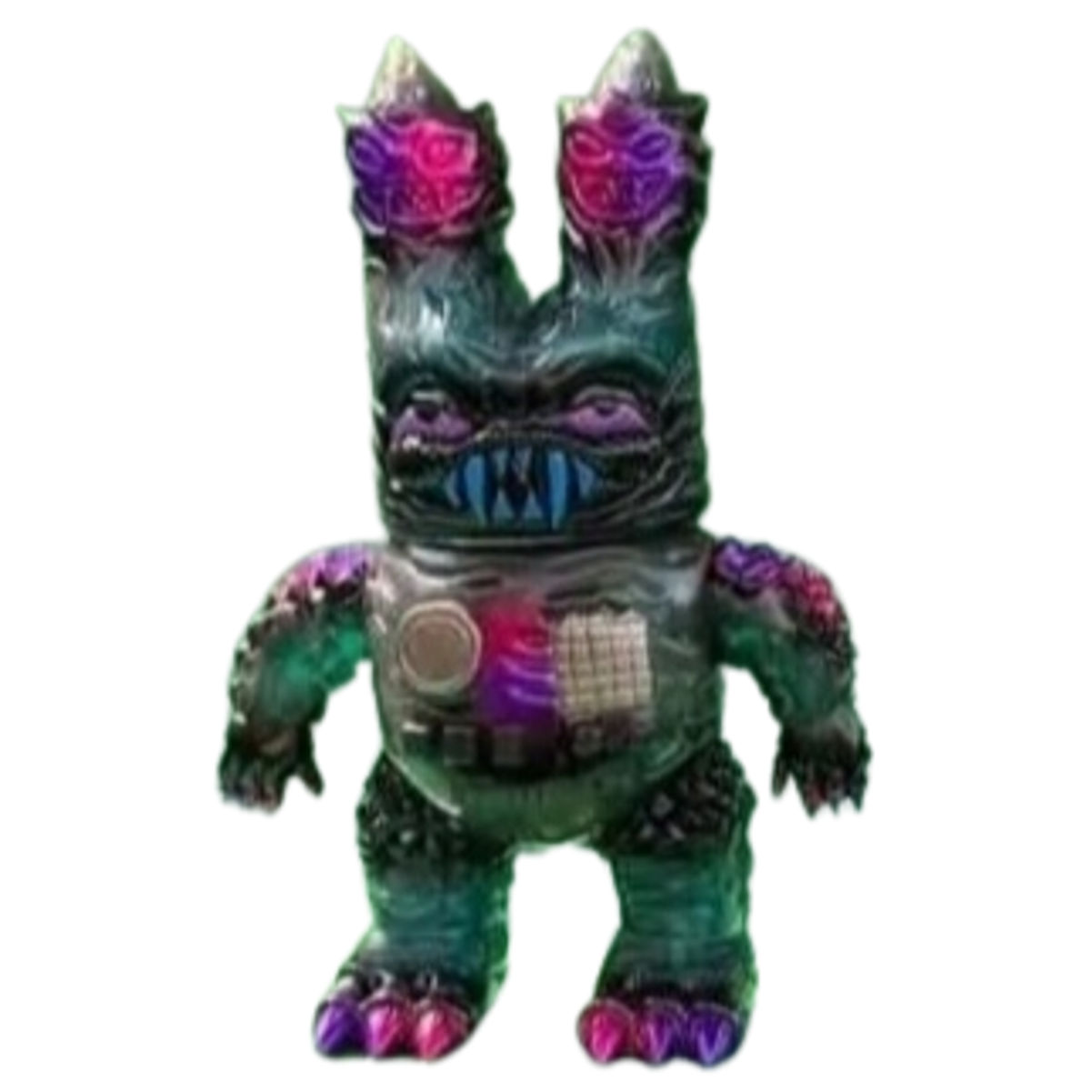 Green Blue Strange Cyborg