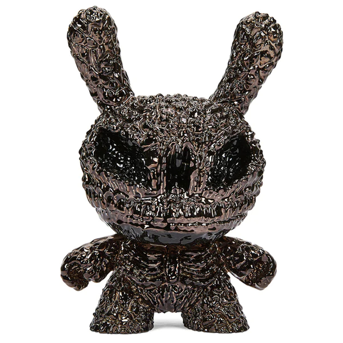8" Black Chrome Death Dunny (Kidrobot Exclusive)
