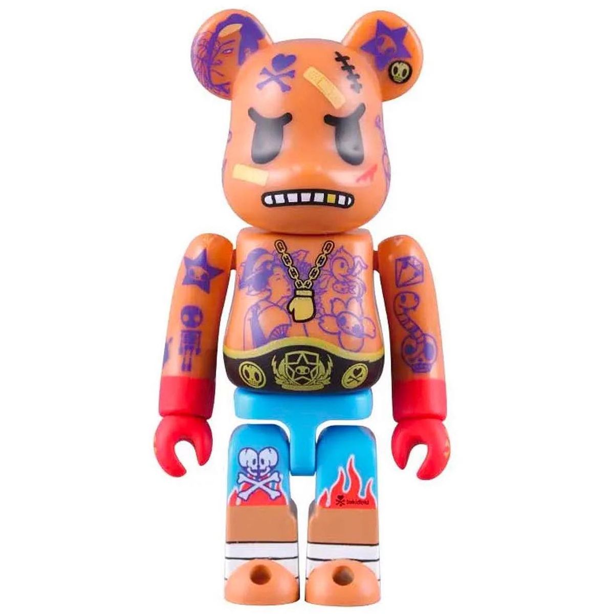 100% Fighter Bearbrick
