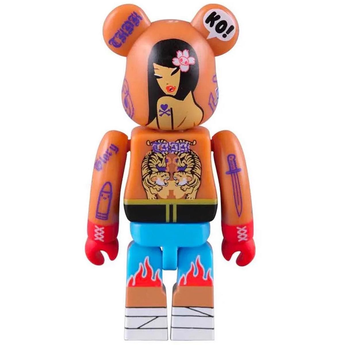 100% Fighter Bearbrick