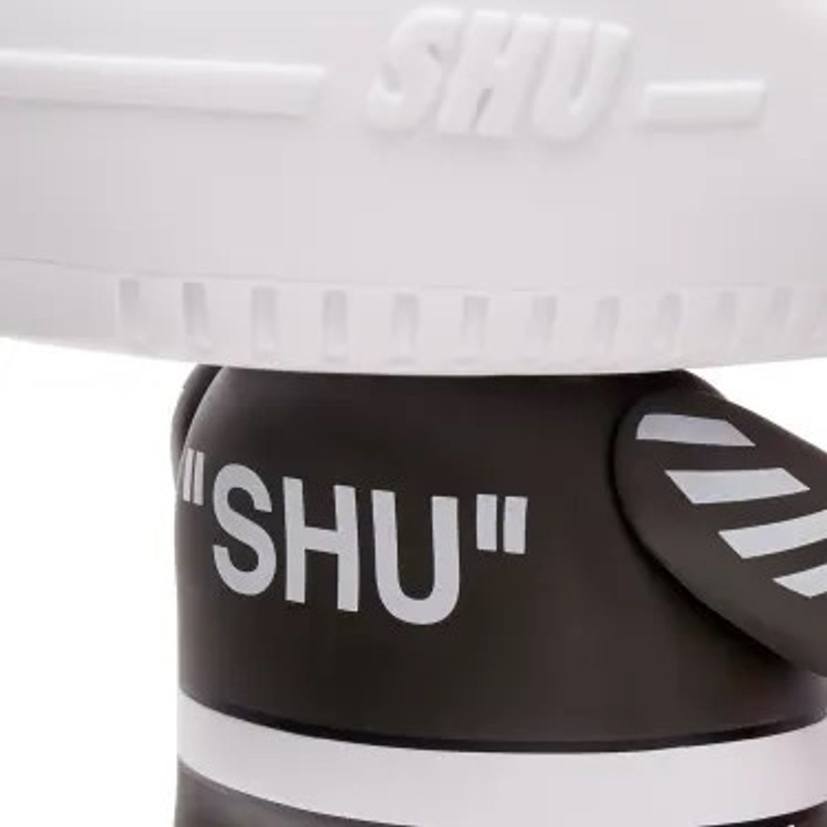 8" Red Off-White Shudog