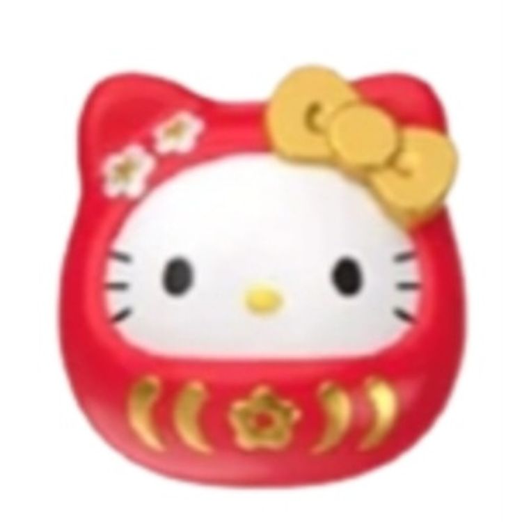 Hello Kitty Daruma by Sanrio