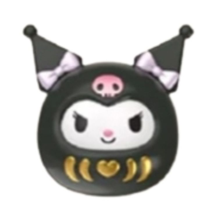 Kuromi Daruma by Sanrio