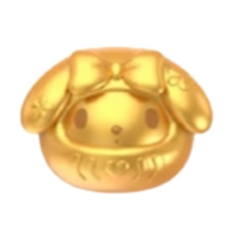 Gold My Melody Daruma by Sanrio