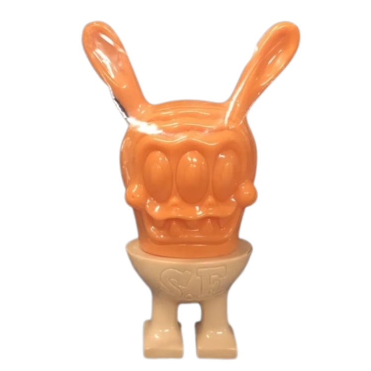 Orange Cream Bunny Space Friend by Knuckle (Little Chop Design)