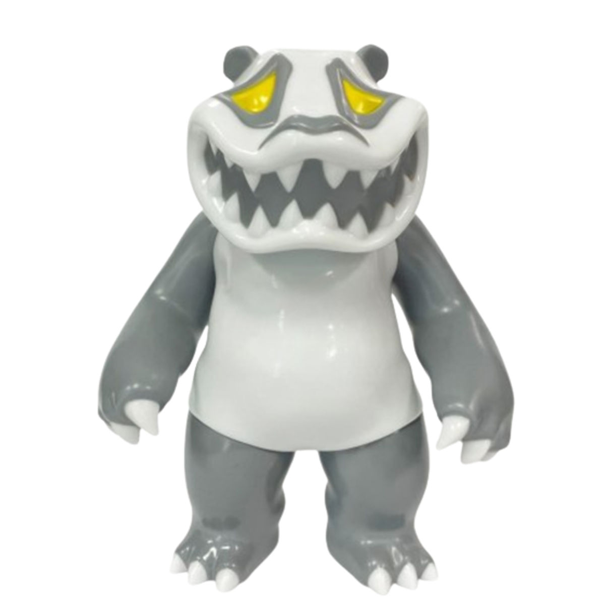 Gray Yellow Eyes Mad Panda