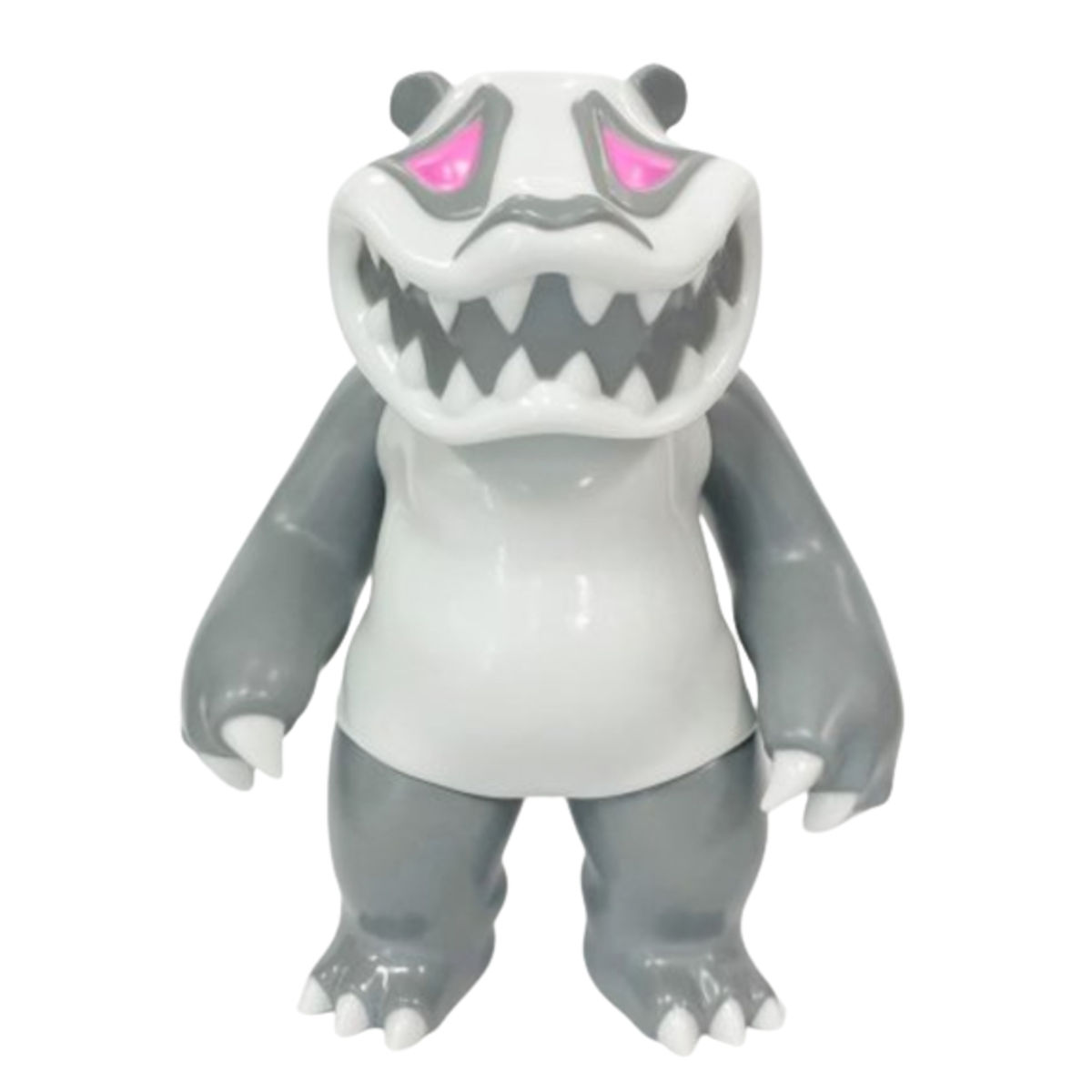 Gray Pink Eues Mad Panda