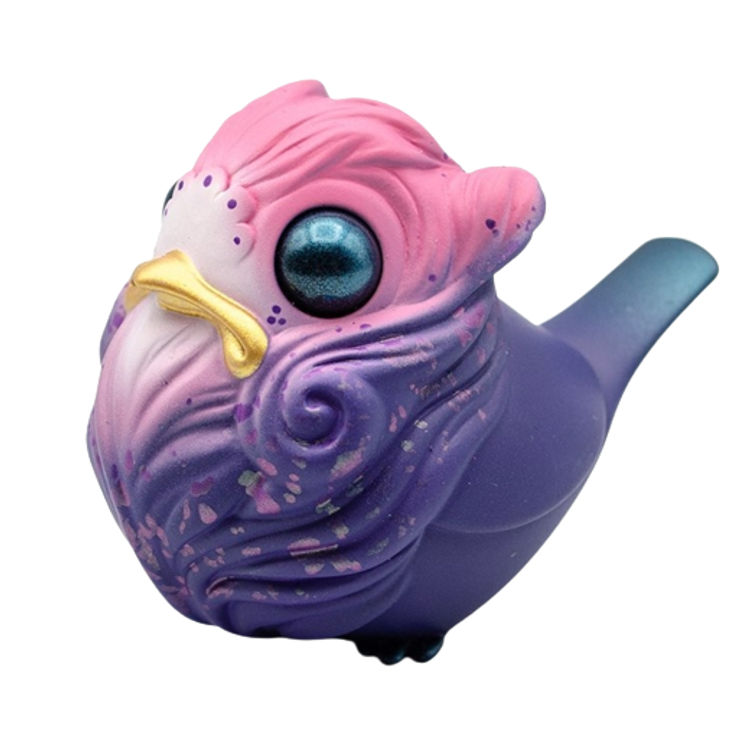 Pink Purple Young Robin (ToyCon UK : 2023) by Tomodachi Island (Emelie Jensen)