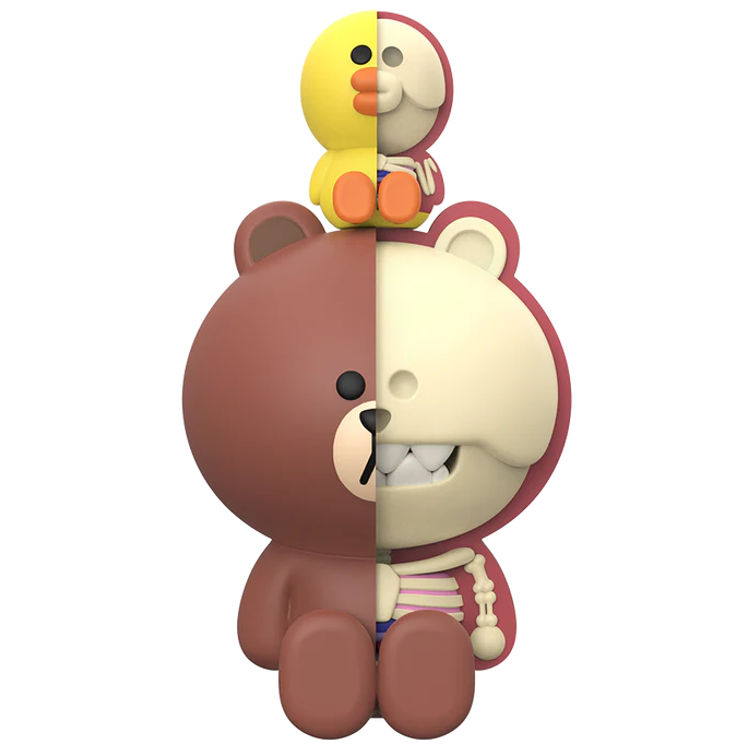 XXRay Plus : Brown and Sally by Line Friends (Kang Byeong Mok)
