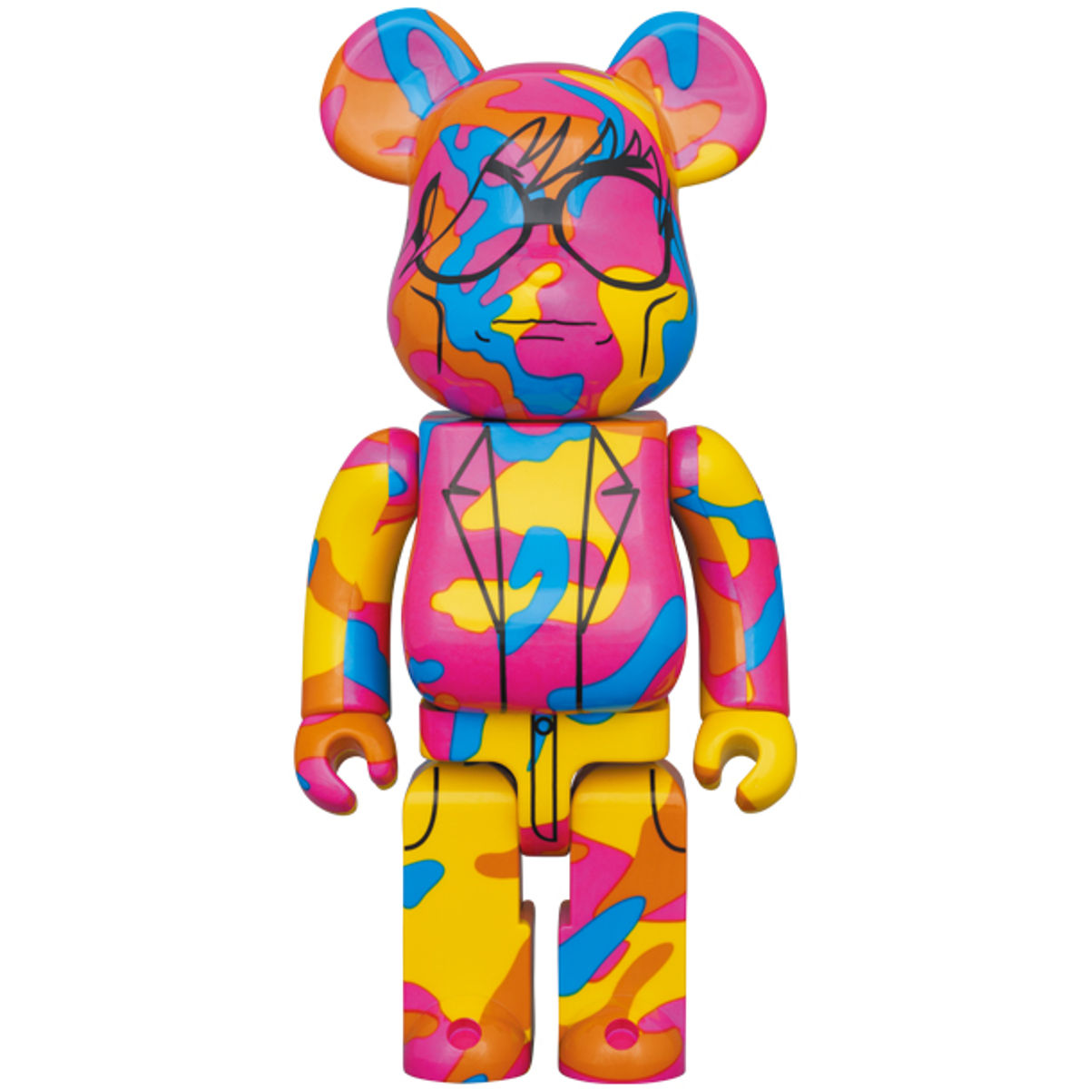 100% + 400% Special Andy Warhol Bearbrick