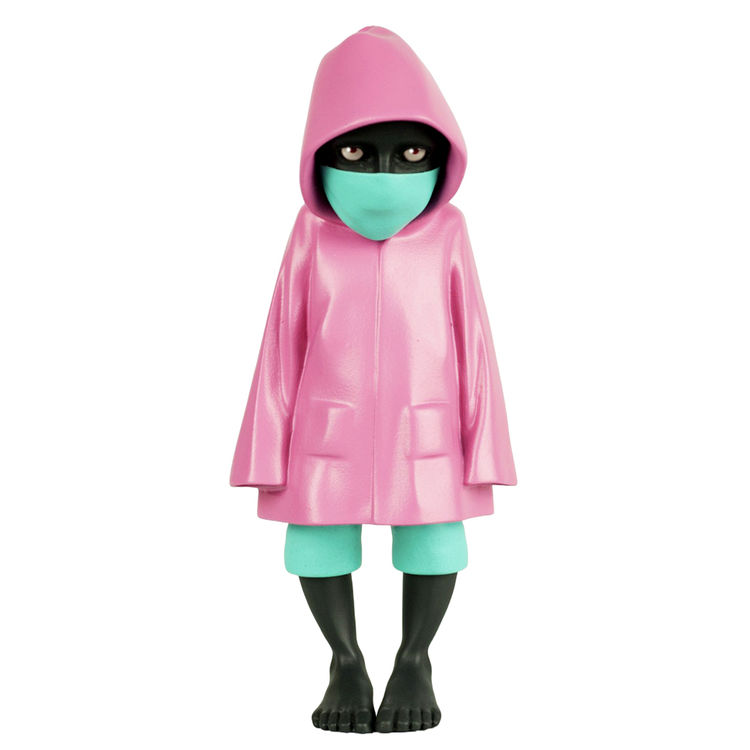 Outlander Teal Pink Hood by Koncrete
