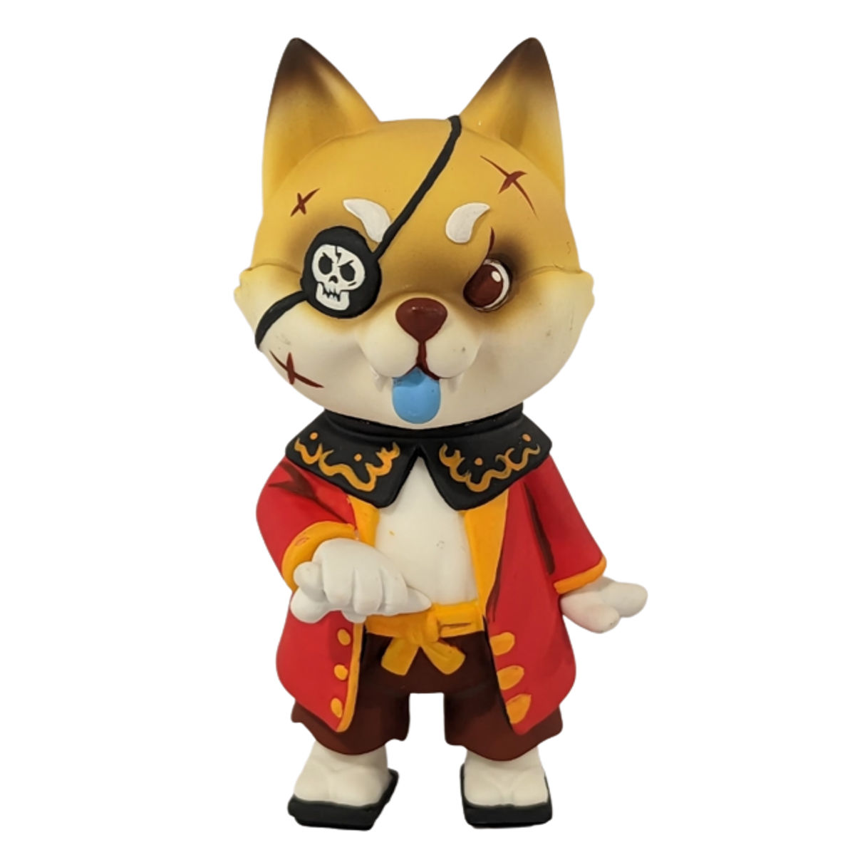 Red Light Brown Coat Akita Shatei