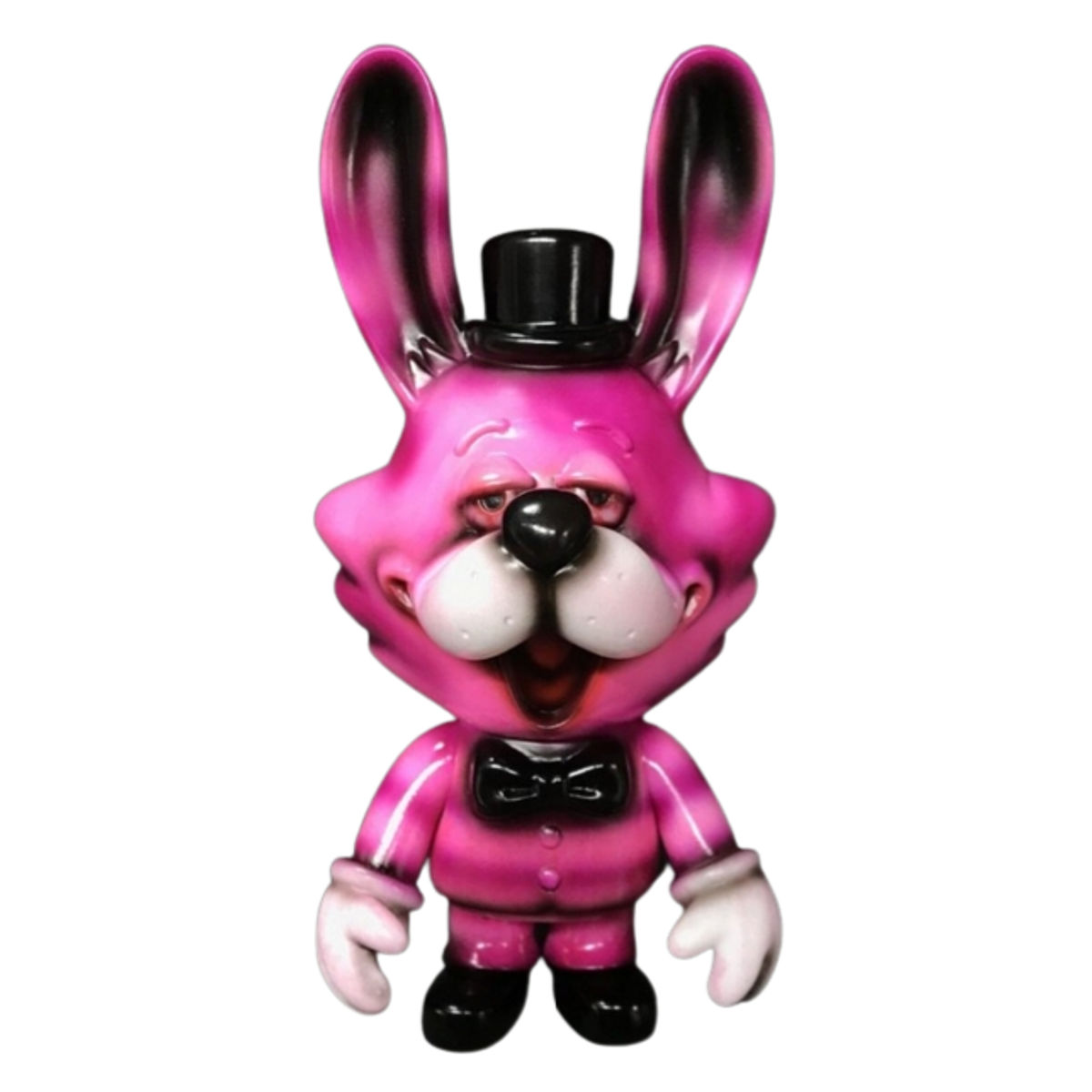 Hot Pink Black Swing Bunny