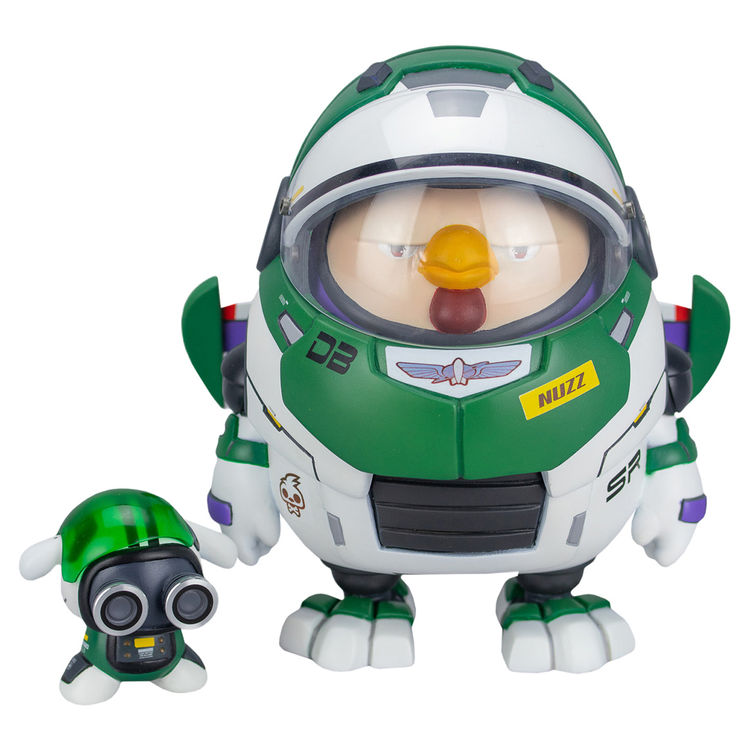 Nuzz Lightyear and MEGO by Dave Bedia