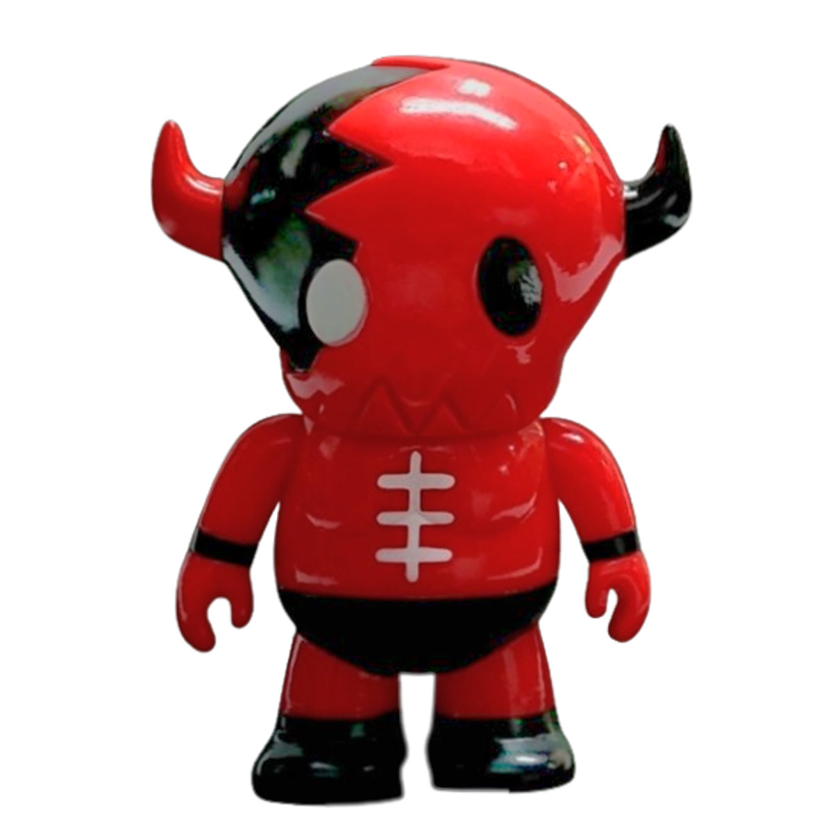 Red Black Skull Mask
