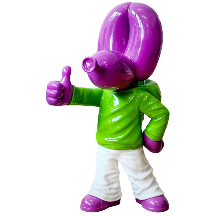 Purple Thumbs Up, You are doing great! Jeff Junior by Whatshisname (Sebastian Burdon)
