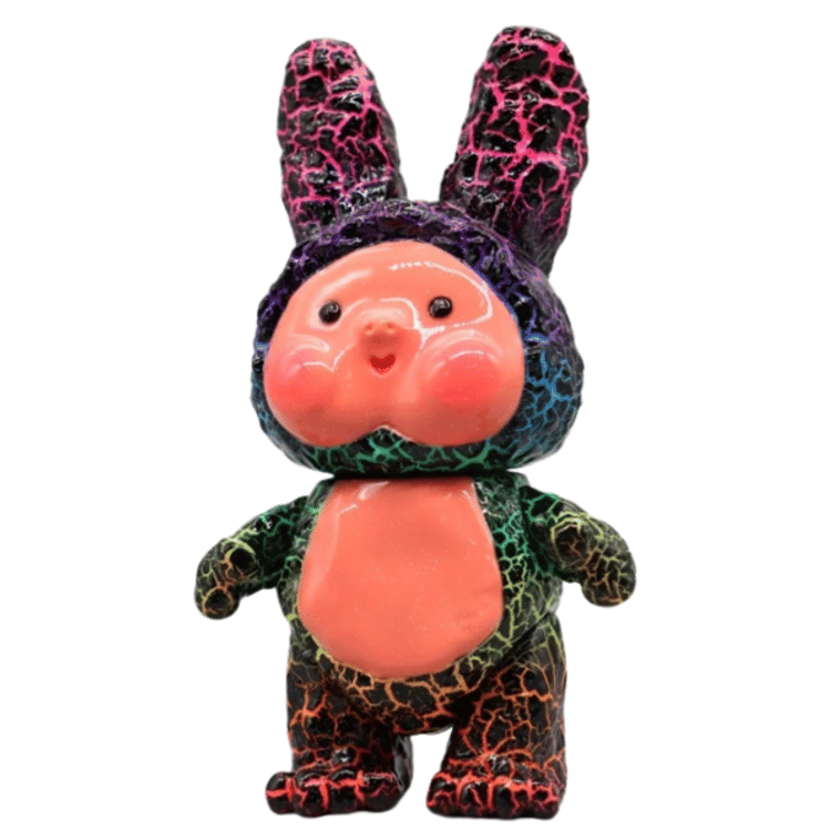 Florescent Rainbow True Rabbit by Painter-Net (Toshihiko Ito)