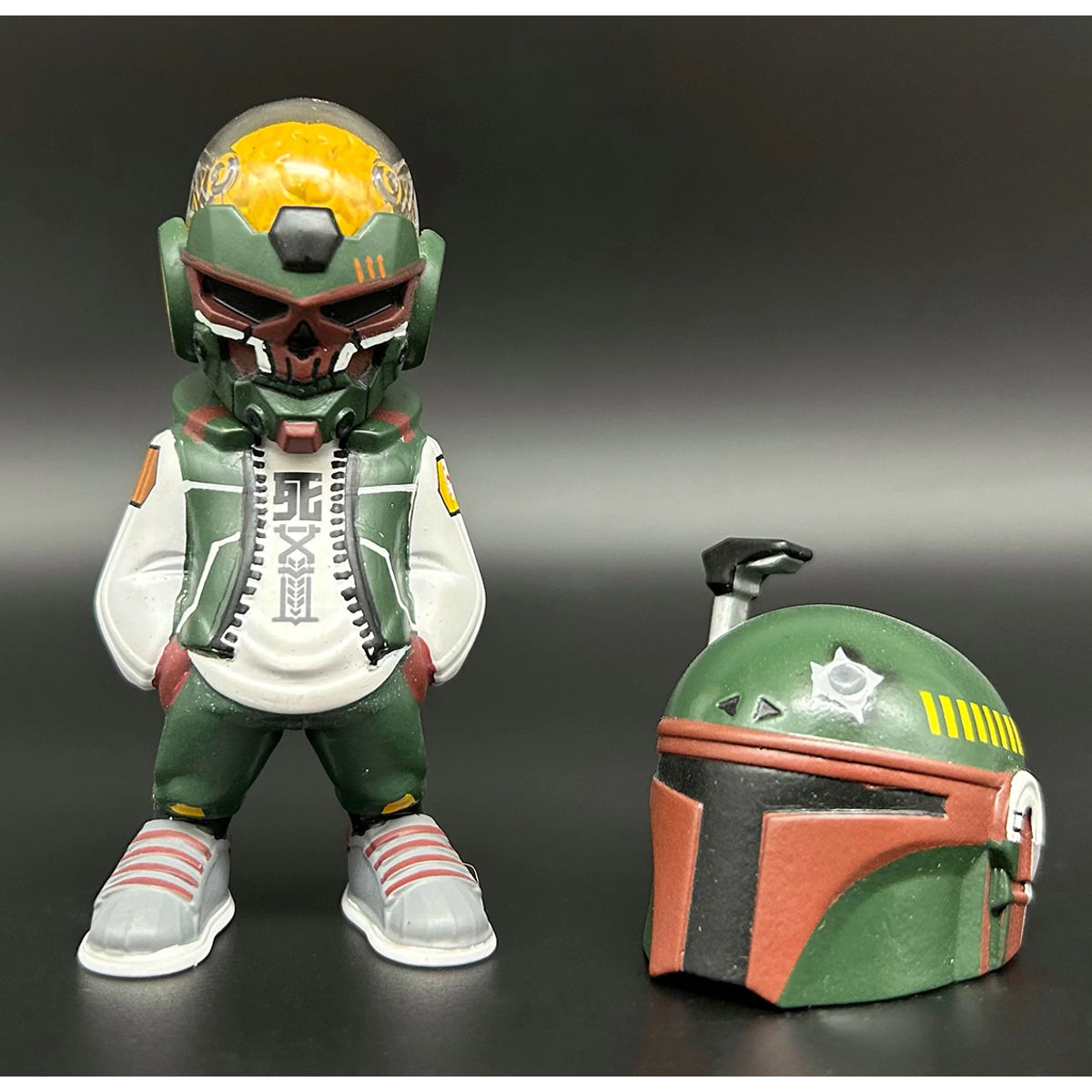 3" Cyberskull Boba Fett (Bullet Helmet)