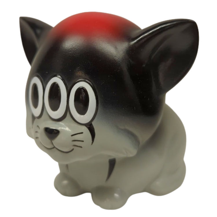 Black Gray Calm Cat by Art Junkie (Shinichiro AJ Kato)