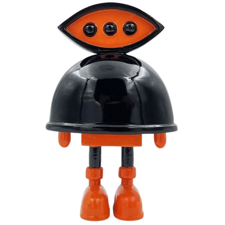 Orange & Black Street God by Sage