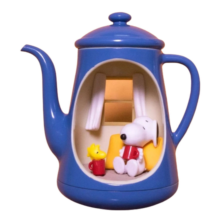 Coffee Pot Snoopy by Charles M. Schulz