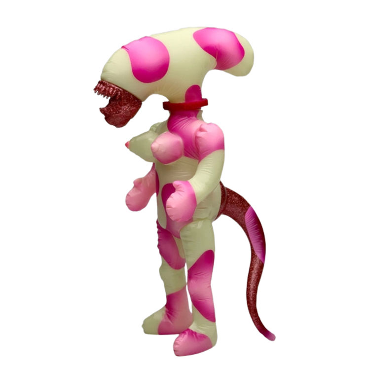 Pink Space Holstein Unique Invader by Kikkake (Atsushi Kotaki)