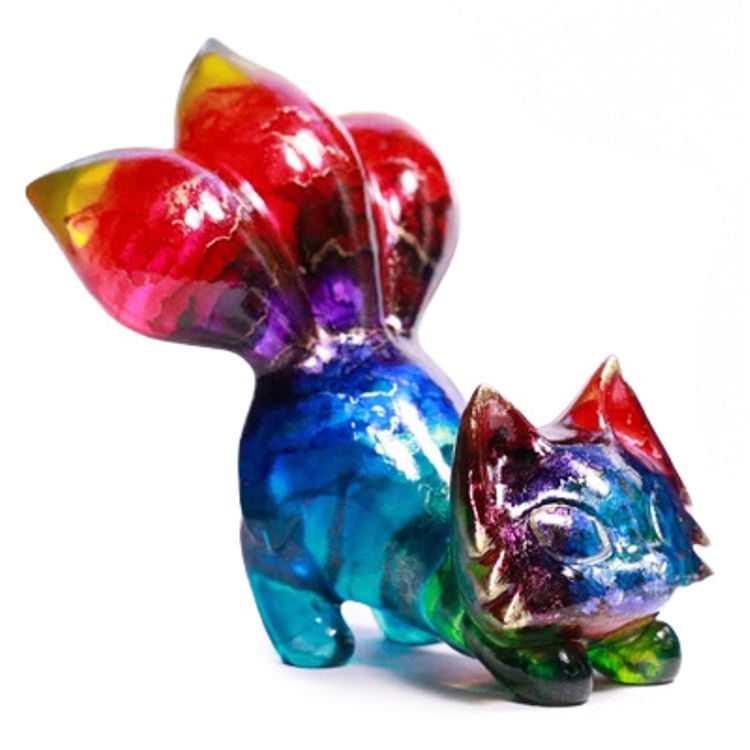 Mini Rainbow Tail Khali by Fluff Riot (Kristy Kitsune)