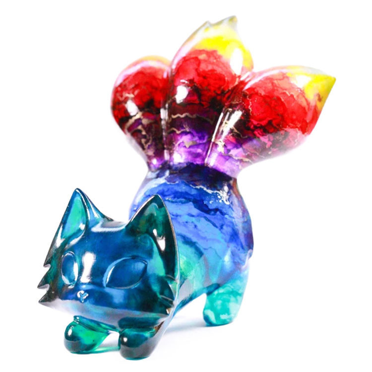 Rainbow Tail Khali by Fluff Riot (Kristy Kitsune)