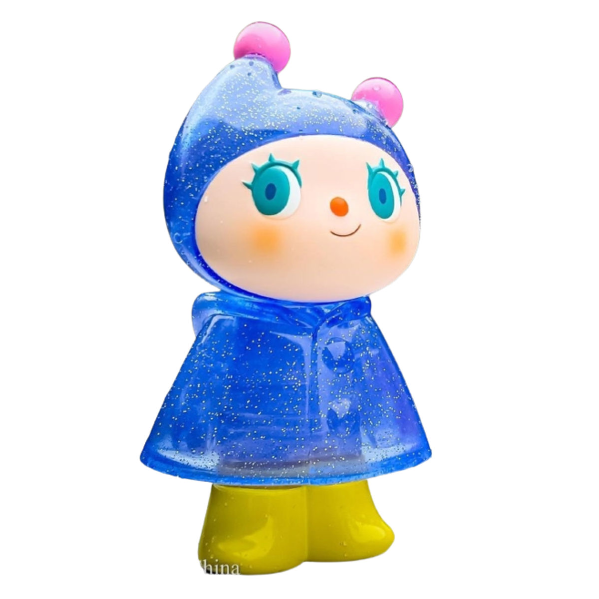 Glitter Rainy Day Greenie