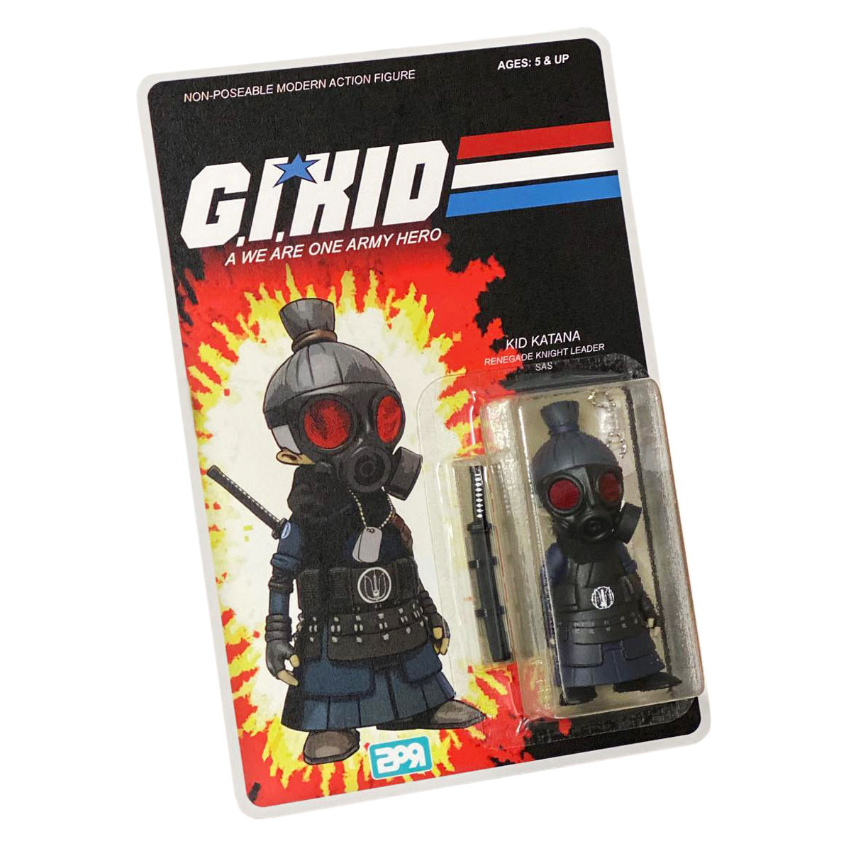G.I. Kid Katana Renegade Knight Leader SAS
