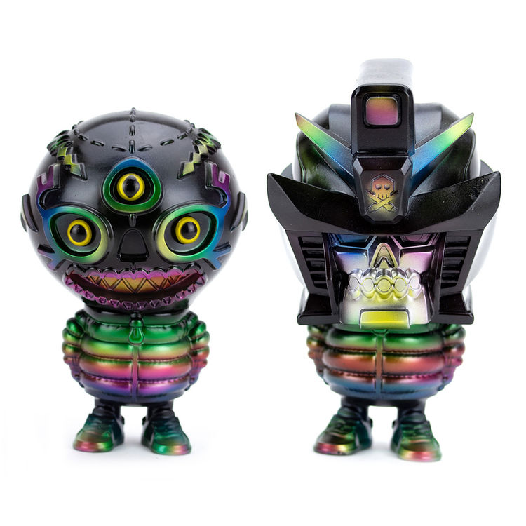 Black Lazer Hermanitos Muerte by Frank Mysterio