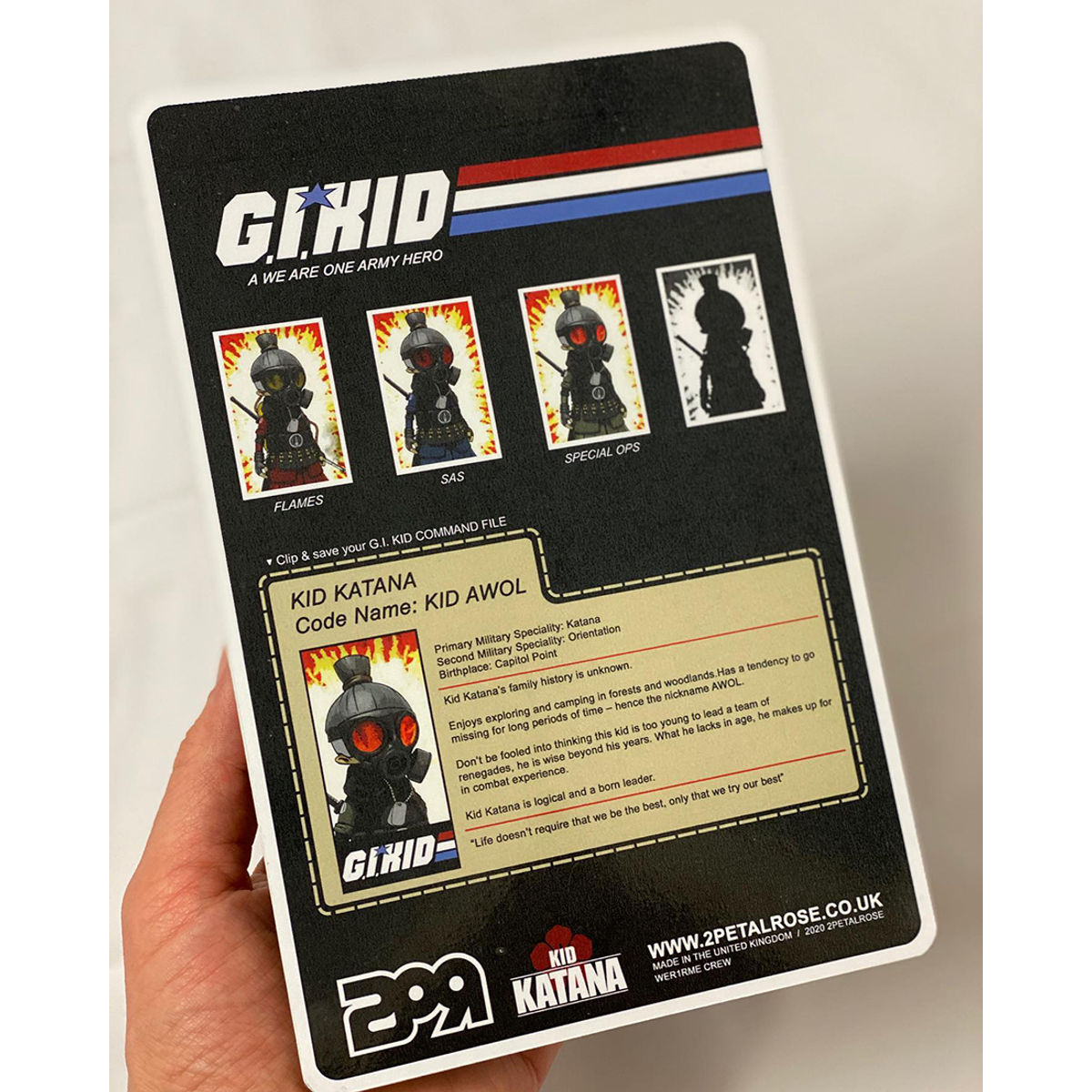 G.I. Kid Katana Renegade Knight Leader Special Ops