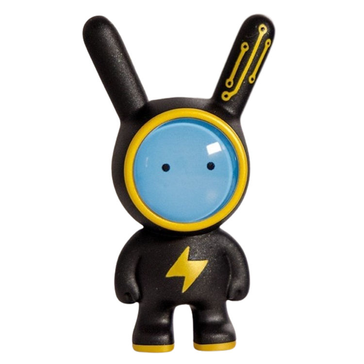 Black Power Up Space Rabbit by Space Rabbit Studio