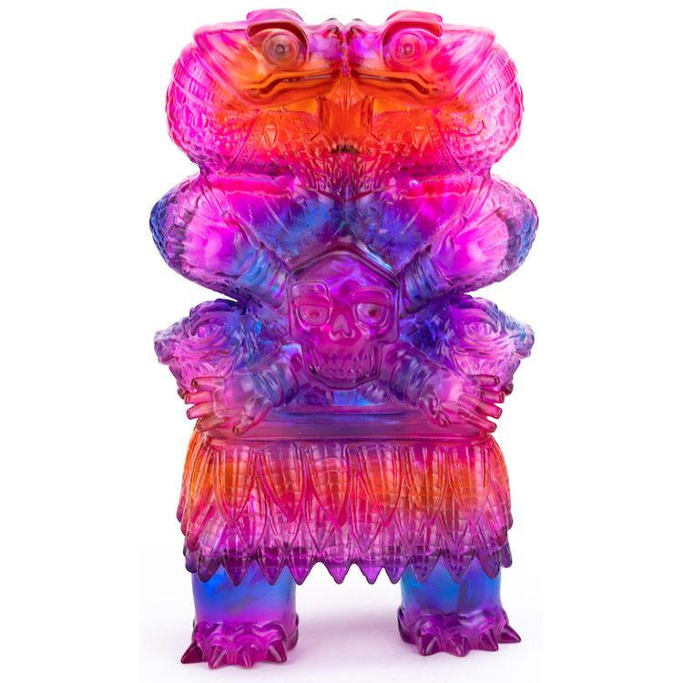 Clear Pink Coatlicue by Frank Mysterio