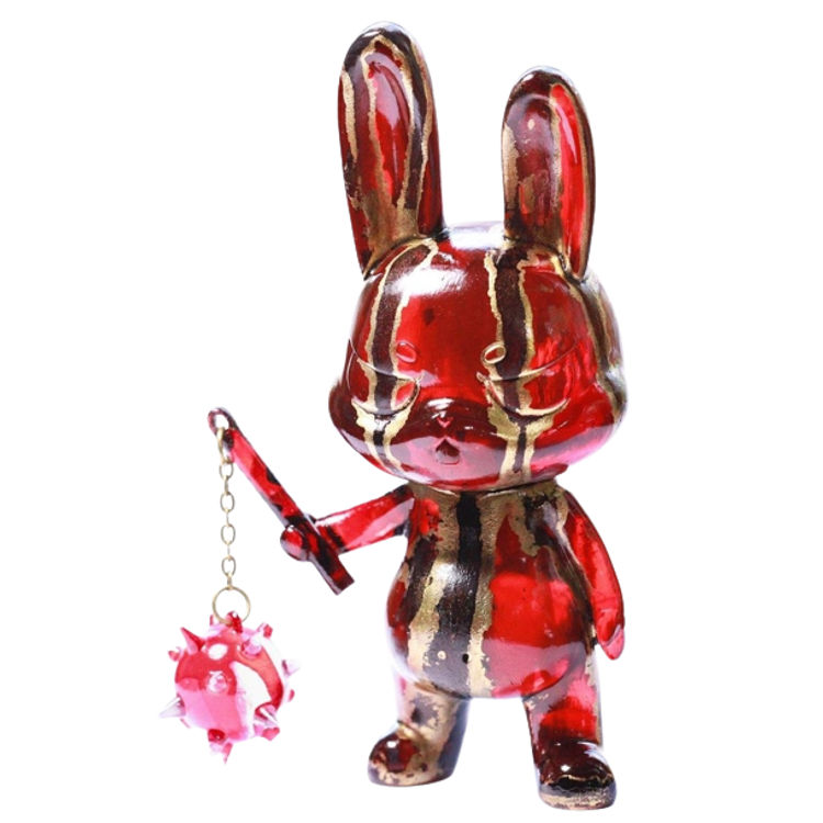 Don't Go Quietly Riot Bunny by Fluff Riot (Kristy Kitsune)