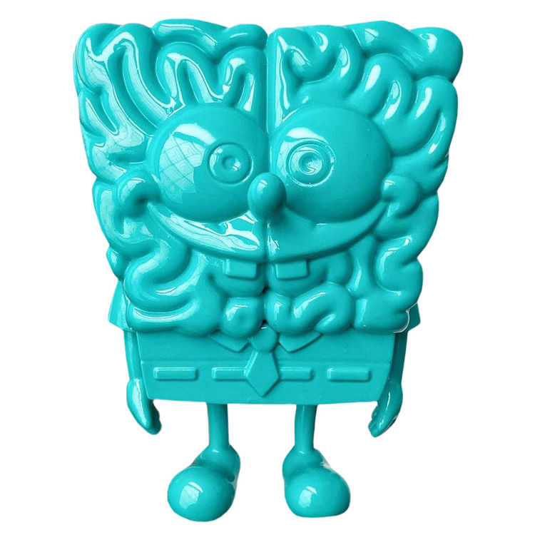 Tiffany Sponge Brain by Emilio Garcia