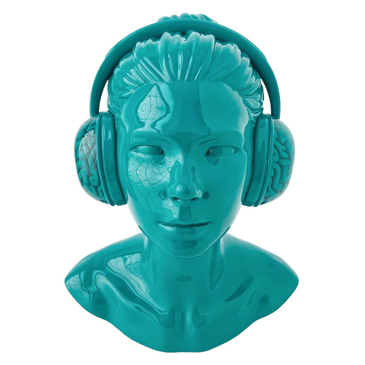Brain Beats Green by Emilio Garcia