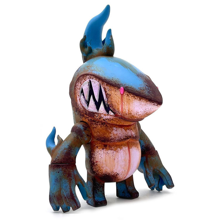 Raging Shark Blue Rust by Touma